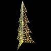 vidaXL Christmas Tree with 240 LEDs Warm White 180 cm PET