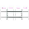 Adjustable Security Grille for Windows with 2 Crossbars 500-650 mm