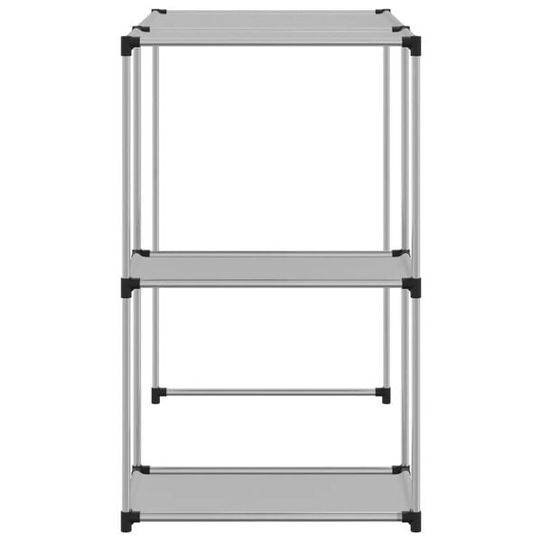 vidaXL Storage Rack over Washing Machine Grey 87x55x90.5 cm Iron