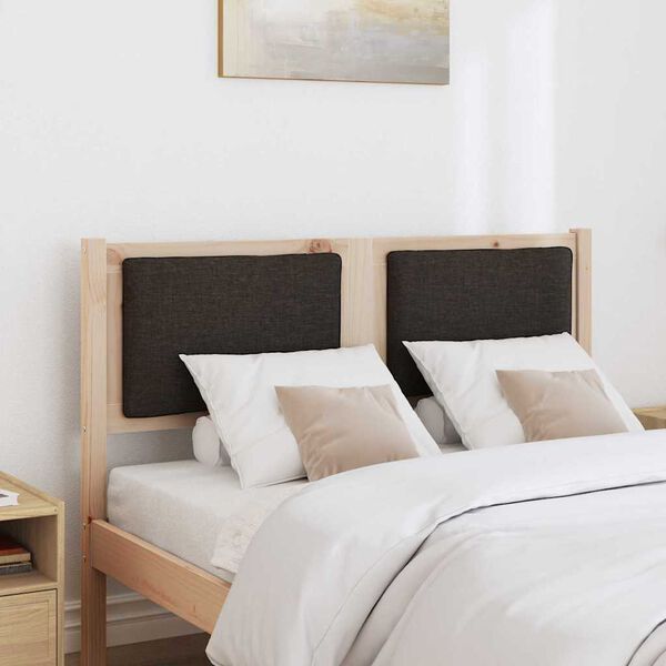 vidaXL Headboard Other Brown 120 cm Solid pine wood