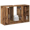 vidaXL Bathroom Cabinet Old Wood 90 x 29 x 55 cm Engineered wood