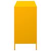 vidaXL Sideboard Mustard Yellow 101.5x39x73.5 cm Cold-rolled Steel
