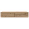 vidaXL Bed Drawers Artisan Oak 75 x 36.5 x 16.5 cm Engineered Wood