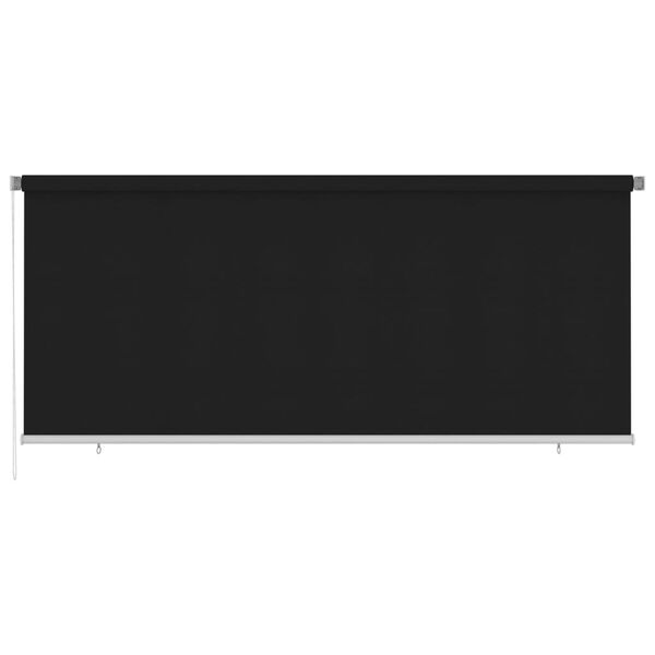 vidaXL Outdoor Roller Blind 350x140 cm Black