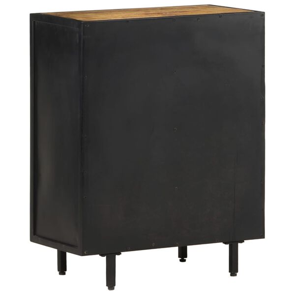 vidaXL Sideboard 60x30x75 cm Rough Mango Wood