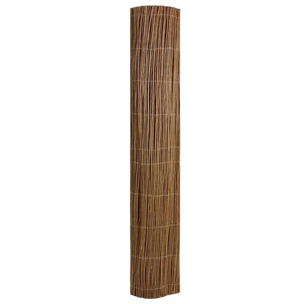 vidaXL Willow Fence Natural 120 x 300 cm Willow