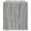 vidaXL TV Cabinet Grey Sonoma 80 x 35 x 40 cm Engineered Wood