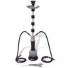 vidaXL Water Pipe/Hookah/Shisha with 2 Hoses Black XXL 83 cm