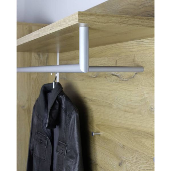 Germania Coat Rack Panel GW-Berlebeck Grey
