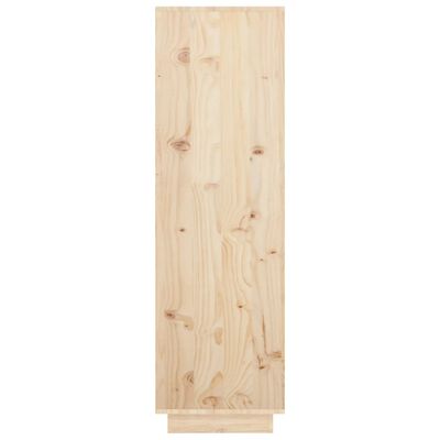 vidaXL Highboard 38x35x117 cm Solid Wood Pine
