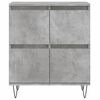vidaXL Sideboard Concrete Grey 60x35x70 cm Engineered Wood