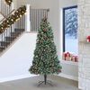 vidaXL Artificial Pre-lit Christmas Tree with Ball Set Green 240 cm