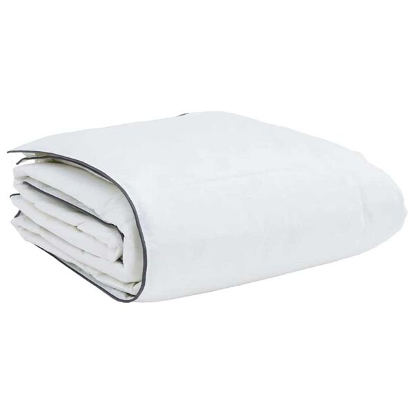 vidaXL Winter Duvet White 155 x 200 cm Feather