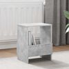 vidaXL Magazine Rack Concrete Grey 35 x 30 x 45 cm
