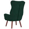 vidaXL Armchair Dark Green 69 x 74 x 93 cm Velvet