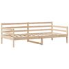 vidaXL Daybed with Drawers without Mattress White 80x200 cm Solid Wood