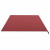 vidaXL Replacement Fabric for Awning Burgundy Red 6x3.5 m