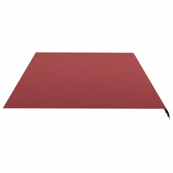 vidaXL Replacement Fabric for Awning Burgundy Red 6x3.5 m
