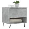 vidaXL Coffee Table Concrete Grey 50x46x50 cm Engineered Wood