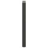 vidaXL Bar Table Legs Anthracite 2 pcs 60x(100-101) cm Steel