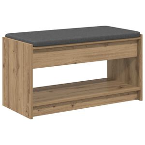 vidaXL Hall Bench Artisan Oak 83 x 38 x 45 cm