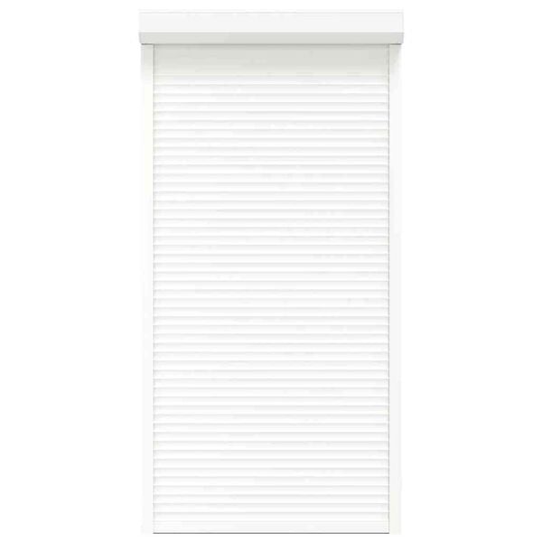 vidaXL Roller Shutter Aluminium 110x220 cm White