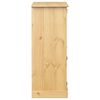 vidaXL Wine Cabinet Corona 97x45x114 cm Solid Wood Pine