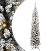 vidaXL Artificial Christmas Tree with 300 LEDs with Stand Green 210 cm
