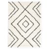 vidaXL Rug Berber Shaggy PP Beige and Grey 160x230 cm