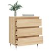vidaXL Sideboard Sonoma Oak 60x35x70 cm Engineered Wood