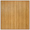 vidaXL Rug Square Natural100x100 cm Bamboo
