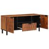 vidaXL TV Cabinet with Drawer Acacia Brown Finish 105 x 33.5 x 46 cm
