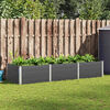 vidaXL Garden Raised Bed Grey 300x100x54 cm WPC