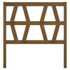 vidaXL Bed Headboard Honey Brown 96x4x100 cm Solid Wood Pine