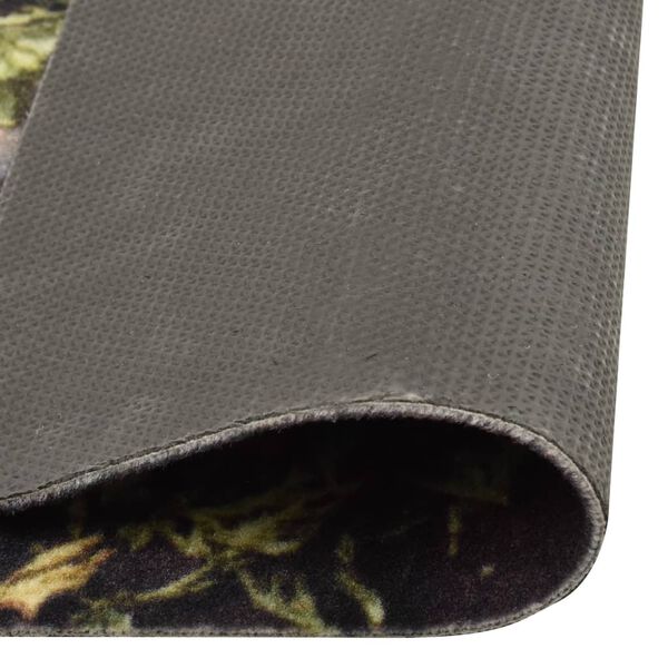 vidaXL Kitchen Carpet Washable Spoons 45x150 cm