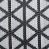 vidaXL Outdoor Rug ARAKIL Black 140x200 cm PP