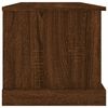 vidaXL Storage Box Brown Oak 70x40x38 cm Engineered Wood