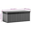 Keter Garden Storage Box Darwin 380 L Grey