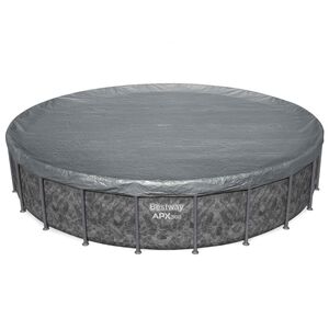 Bestway Pool Cover &Oslash;6.71 m Round Polyester Grey