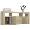 vidaXL TV Cabinet Sonoma Oak 120x30x50 cm Engineered Wood