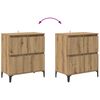 vidaXL Sideboards 3 pcs Artisan Oak 60 x 35 x 70 cm Engineered Wood