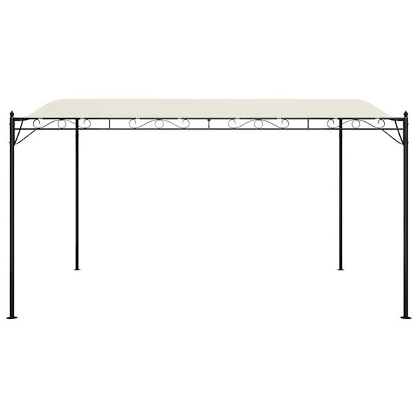 vidaXL Canopy Cream 4x3 m 180 g/m² Fabric and Steel