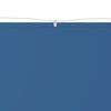 vidaXL Vertical Awning Blue 60x420 cm Oxford Fabric