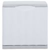 vidaXL Waste Separation Bin White 20 L 40x30x40 cm