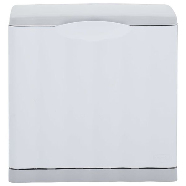 vidaXL Waste Separation Bin White 20 L 40x30x40 cm