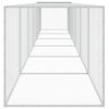 vidaXL Chicken Cage with Roof Anthracite 603x98x90 cm Galvanised Steel