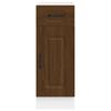 vidaXL Kitchen Base Cabinet Kalmar Brown Oak Engineered Wood