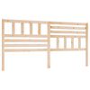 vidaXL Bed Headboard 186x4x100 cm Solid Wood Pine