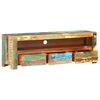 vidaXL TV Cabinet 119x30x41 cm Solid Reclaimed Wood