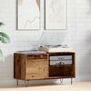 vidaXL Record Cabinet Old Wood 84.5x38x48 cm Engineered Wood